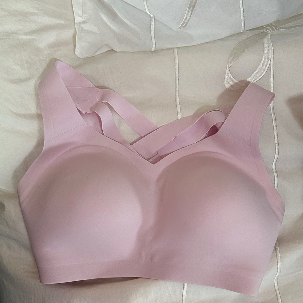 Lululemon Athletica Light Pink Cross-Back Bra